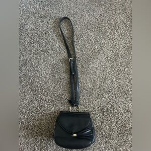 Elegant Black  Crossbody Bag